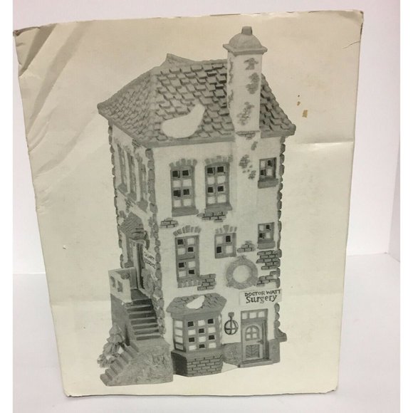 Dept 56 Dickens Village "C.H.Watt Physician" 5568-9 Heritage Village Collection - Picture 1 of 3